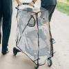 NESTINGHO Universal Stroller Rain Cover Windproof Pram Protector Waterproof Shield for Outdoor Use Compatible with Most Strollers view 4