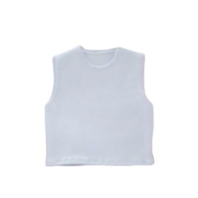 1/10 Male Soldier Clothes Shirt Vest Jeans Model for Muscle Strong NT03 Body (White Vest,1/10)