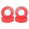 ZGHUNVRE 4PCS Silicone RC Tire Inserts for 1.0 Inch Tires, 1/10 RC Crawler Car Wheel Inserts with Superior Sidewall Support, Wear and High Traction for Off - Road (Red) view 1