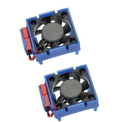 Rc Toys Repair Parts For Traxxas For Bandit For Rustler For Stampede For Slash For VXL For VXL-3S Velineon Heat Sink Cooling Fan RC Parts ESC(2pcs)