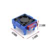 Rc Toys Repair Parts For Traxxas For Bandit For Rustler For Stampede For Slash For VXL For VXL-3S Velineon Heat Sink Cooling Fan RC Parts ESC(2pcs) view 2