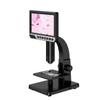 JDXQBLD Lab Microscope Accessories 7inch High Definition Screen 2000X Digital Microscope 12MP Camera 1080p Video view 1