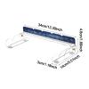 Acrylic Tarot Holder, Multi Slot Card Display Stand, Tabletop Acrylic Card Stand with Clear Design, Smooth Display Rack, Tarot Holder with Slot Style, Cardd Standd for Altar Table view 2