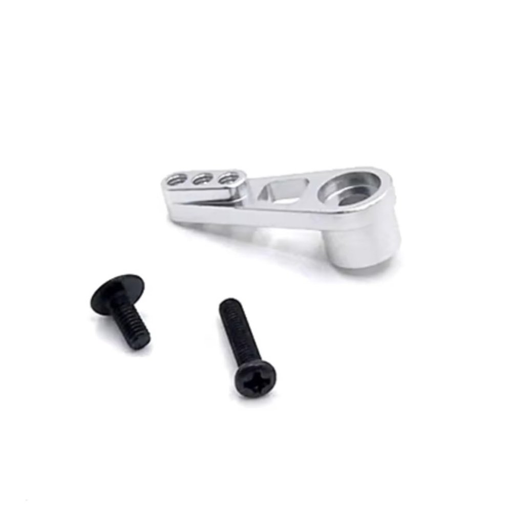 RC Cars Parts For WLtoys 184011 A949 A959 A969 A979 K929 Metal Upgrade Refit 25T Servo Arm RC Car Repair Replacement Parts(Silver)