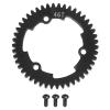 MECCANIXITY M1 Hardened Steel Spur Gear, 46T 35.3mm Shaft Hardened Steel Upgrades Main Spur Gear for Brushless Brush Motor Model Car (Black) view 1