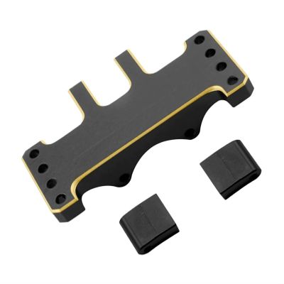 RC Car Parts for Axial for SCX24 DB C10 for JLU for Gladiator for rc Car Upgrades Part Brass Color Servo Mount Adjustable Steering Bracket