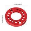 Aluminum Motor Fixed Mount Compatible with 1/10 Scale RC Cars Models TA01 TA02 DF01(Red) view 2