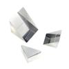 1pc K9 Optical Glass Right Angle Triangle Isosceles Prism 9mm 10mm 15mm 20mm 30mm 90 Degree 180 Degree Turning Prisms Ray Refraction(20x20x20mm) view 1