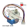 VXAXPOHZA 4-Phase 5-Wire DC Gear Stepper Electronic Starter 5V 24BYJ48 Reduction Electronic Starter Ratio 64:1 for Single Chip Microcomputer/Camera Monitoring view 4