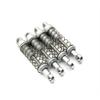 4Pcs Metal External Spring Shock Absorbers Compatible With MN 1/12 MN168 MN78 RC Cars (Front & Rear Upgrade Parts)(Silver) view 1