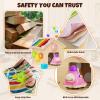 AmazingJoy Wooden Activity Cube for Toddlers 1-3 with Press to Go Car Toy, Montessori Baby Educational Learning Toys for Kids, Multipurpose Infant Activity Center, for Girls Boys 1+ Year Old view 4