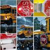 Auoriflex School Bus Parking Sign - 18 Inch LED Street Road Sign, Bus Lane Signs for School Buses Only - Universal Vehicle Mounting, Weatherproof Design(A,12V) view 4