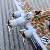 DBEIXIWEI Alloy 1:144 WWII Italy SM.79 Sparviero Bomber Model Airplane Model for Collection view 4