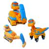 GIANANO Go Go Dino Dinosaur Apatosaurus Pokey Excavator & Robot Display Item (1 Random Dinosaur Sticker) view 3