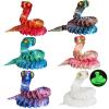 OGCHFZC 6 Pcs 3D Printed Snake, 12.8 inch Flexible 3D Printed Snake Stuff Decorative for Kids Home Decor Gifts for Valentine's Day Easter Christmas view 1