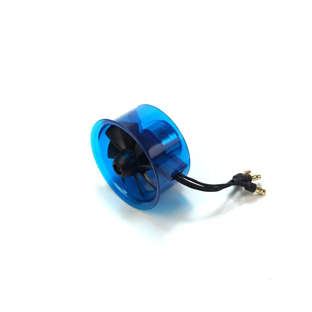 AEORCACC 2PCS 45mm EDF Electric Ducted Fan with 6000KV Brushless Motor for RC Jet Aircraft ADF45-200 8 Blades Cooling Fan for RC Plane