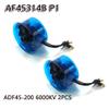 AEORCACC 2PCS 45mm EDF Electric Ducted Fan with 6000KV Brushless Motor for RC Jet Aircraft ADF45-200 8 Blades Cooling Fan for RC Plane view 3