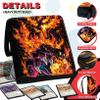 1008 Card Binder 9 Pocket, 3-Ring Trading Card Binder with 56 Page Removable Sleeves, High Storage Waterproof Trading Card Holder Collection Card Album Organizer Case for TCG Cards-Fire Dragon view 3
