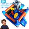16x12FT Commercial Inflatable Bounce House with Kids 3-12,(950W UL Blower) 100% PVC Inflatable Bounce House with Slides & Ball Pit,Ring Toss Game,Basketball Hoop and Obstacle Courts Included view 2