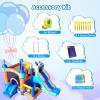 16x12FT Commercial Inflatable Bounce House with Kids 3-12,(950W UL Blower) 100% PVC Inflatable Bounce House with Slides & Ball Pit,Ring Toss Game,Basketball Hoop and Obstacle Courts Included view 4