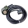 Huayong CNV2-2M/3.0M/5M/7M/10M FCUA-R080 FCUA-R084 M64 Encoder Cable for HC-XX-A42/E42/A33/E33 OSA104/253 OSE104/253(2m,Elbow) view 2