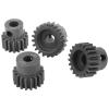 TLVFRTGYN RC Spur Diff 54T Main Gear Set Slash 2WD Black with 16T-21T Pinion Gears 9 Pcs view 2