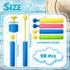 18 Pack Water Guns for Adults, Foam Water Soaker Blaster Set, Colorful Squirt Guns for Pool Battles, Beach Fun & Summer Activities view 2