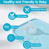 4 Pack Replacement Silicone Nipples Compatible with Comotomo Baby Bottles 5oz / 8oz, BPA-Free, Anti-Colic, Medium Flow, 3+ Months view 3