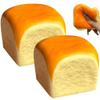2-Pack Hawaiian Roll Squish Toys, Soft Slow Rising Stress Relief Toy for Sensory Play, Fun Fidget and Desk Decor, Pet Decors view 1
