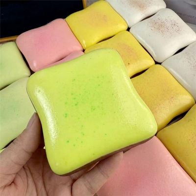 2026 Upgrade Bread Butter Squishy,Slow Rising SquishyStocking Stuffers,Stress BallsStress Relief & Fidget Toys for ADHDAdults Party Favor Gift (Green)