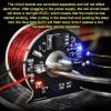 6 Coil Ring Electromagnetic Accelerator, Brushless Motor Cyclotron, Circular Accelerator Brushless Cyclotron Motor, Low Power Coil, Acrylic Material, for Experimental Teaching, Scientific, DIY Gifts view 2