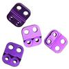4Pcs Aluminum Front Rear Shock Towers Mount for 1/30 RC Crawler for AXIAL SCX30 Ford Bronco Jeep Wrangler JLU Upgrade Parts (Red) view 3