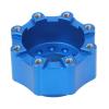 4pcs 17mm Hex Adapter, Professional Aluminum Alloy RC Hex Combiner, Fine Machined 3.8 Inch Tire Hex Coupler for RC Accessories with Lightweight High - Strength Design (Blue) view 2