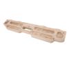 Alomejor Rock Climbing Hangboard, High Density Solid Wood Fingerboard for Bouldering Finger Strength Training and Pull Up at Home Gym view 1