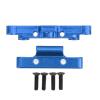 BowyTrading Aluminum Alloy Front and Rear Swing Arm Seat for HBX 1/18 18859E 18858E 18857E RC Car, Fixed Suspension Bracket with Enhanced Stability and Durability for Off - Road (Blue) view 1