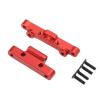 BowyTrading Aluminum Alloy Front and Rear Swing Arm Seat for HBX 1/18 18859E 18858E 18857E RC Car, Fixed Suspension Bracket with Enhanced Stability and Durability for Off - Road (Red) view 4