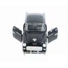 1955 Black and Silver 1/24 Diecast Model Car by Motormax 73229bk view 2