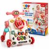 TOY Life 3-in-1 Baby Push Walker, Sit-to-Stand Activity Center, 6-36 Months view 1