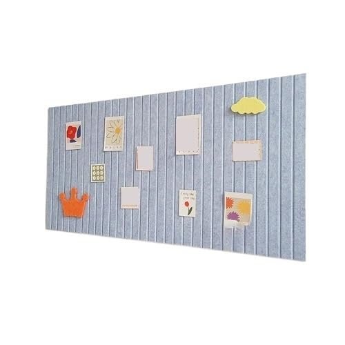 JTJIYN Felt Wall Sticker for Home Bulletin Boards Decorative Message Board for Office Display for Photo Display(Light Blue)