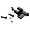 LEWAGH Aluminum Panhard Mount for 1:10 RC Crawler TRX4 TRX6 Upgrade Parts(Black) view 1