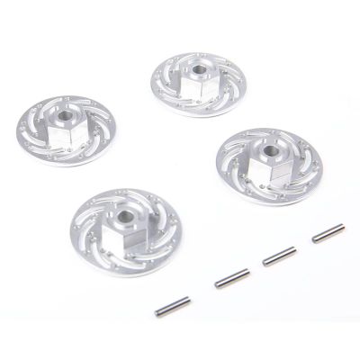 Rc Toys Parts For Tamiya For TT02 For TT01 For TT-02 1/10 Aluminum Alloy Brake Rotor Disc RC Car Upgrades Accessories(Silver)