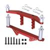 Rc Toys Parts For Traxxas For Slash 2WD For Rustler For Stampede 1/10 Aluminum Alloy Upgrades Front Rear Body Mounts Parts Accessories(Red) view 1