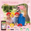GREENCREEK 5.0" Touchscreen Kids Smart Phone, Kids Phone with Games & Dual Camera, Toddler Toys Phone, Boys and Girls Learning Toy Phone for 3-9 Years Old (deep Pink) view 4