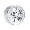 4Pcs 1.9" Beadlock Wheels for 1/10 RC Crawler - Aluminum 5-Spoke Rims Compatible with SCX10, TRX4, MST CFX view 2