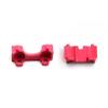 RC Parts Compatible with Traxxas for Slash for E-Revo for Summit 1/16 RC Car Upgrade Parts Accessories Metal Front and Rear Shock Mount 7043(Red) view 1