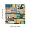Puzzle for Adults 1024 Pieces,Colorful City Townscape Jigsaw Puzzle view 2
