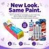 Blue Squid 8 Stick Pack Face Paint Stick - Water based Body Paint for Adults & Kids - Vegan Hypoallergenic Twist-Up Non-Toxic Makeup Stick for Cosplay, & SFX (8 Stick Pack) view 2