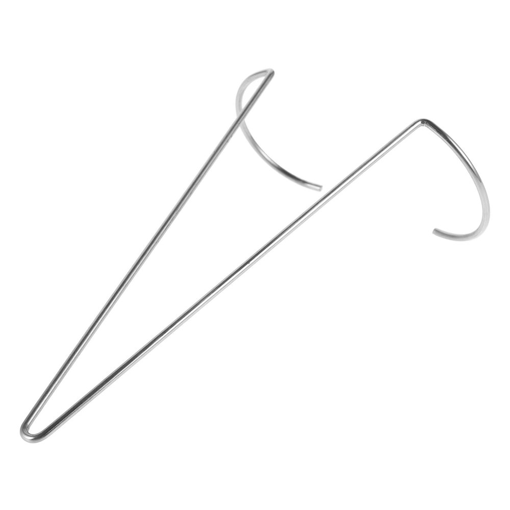 Alasum Doll Stand Frame 11.5cm Steel Wire with White Sleeve Action Figure Rack Display Holder for Collectible and Model Figures
