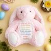 Yo Soy Amada Stuffed Bunny, I Am Kind I Am Smart I Am Brave Stuffed Bunny, Gift from Mom, Personalized Easter Bunny, I Am Kind Smart Loved Personalized Bunny Personalized Bunny from Grandma view 3