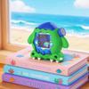 Protective Case Compatible with Bandai Tamagotchi Paradise,, Soft Silicone Shockproof Cover with Lanyard, for On-the-Go Protection (Green) view 4
